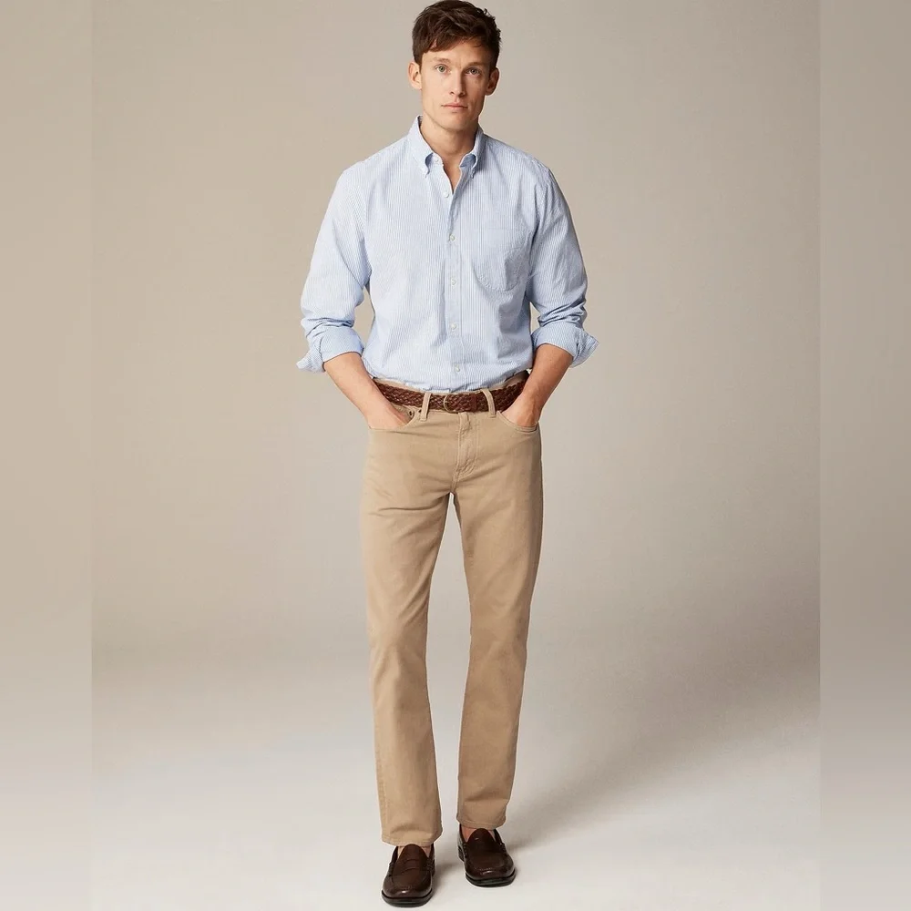 BRAND NEW J. Crew 770 Straight-fit garment-dyed five-pocket pant size 34/34 - Picture 6 of 6